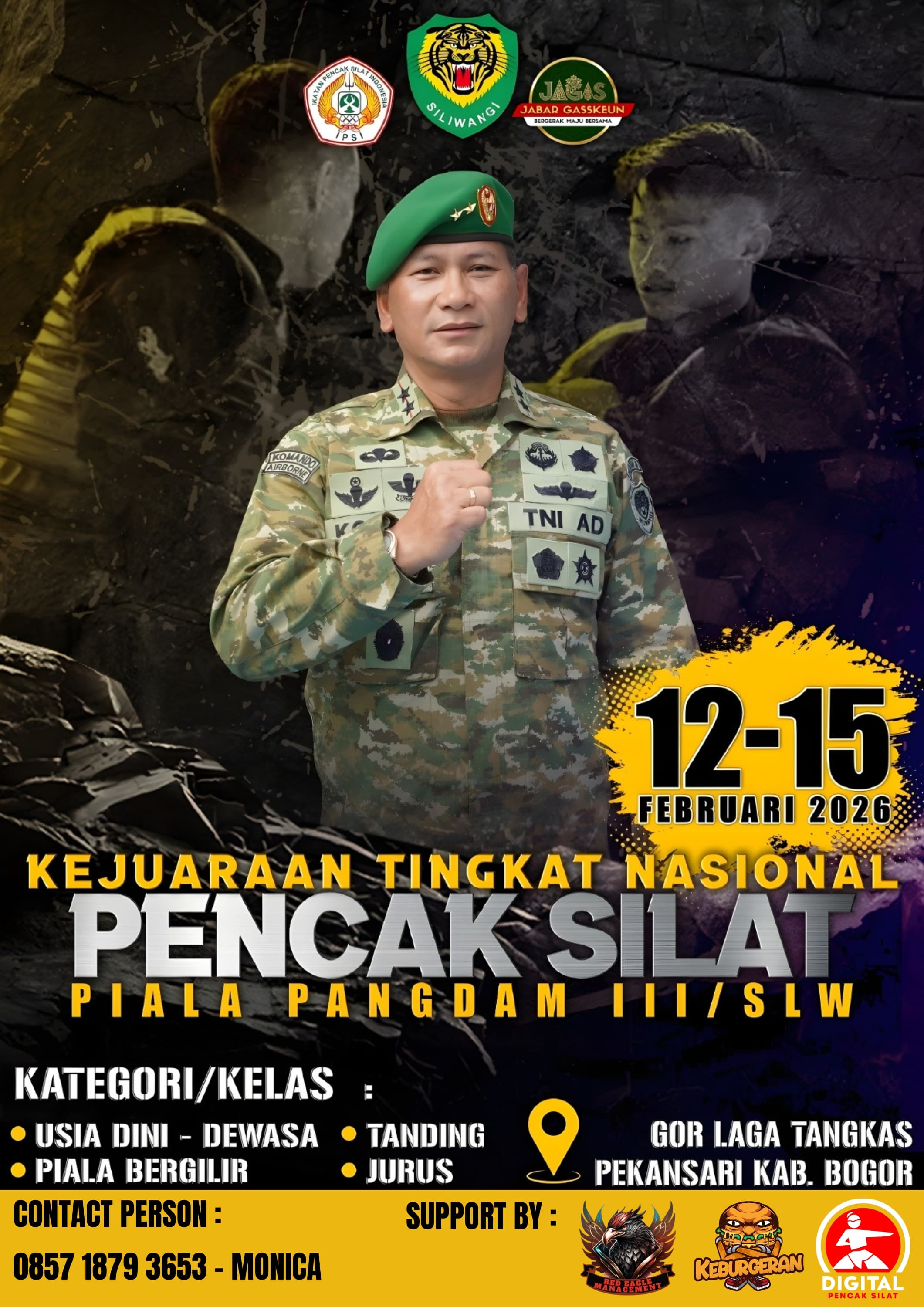 KEJUARAAN PENCAK SILAT PIALA PANGDAM III/SILIWANGI